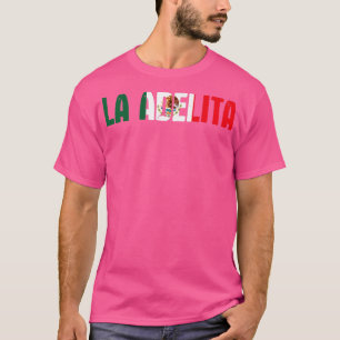 T-shirt La Adelita Soldat mexicain Mexique Drapeau La Adel