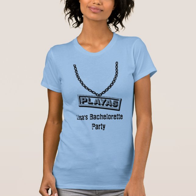 T-shirt La Bachelorette de Lisa (Devant)