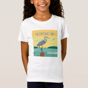 T-Shirt La Baie De Chesapeake Le Plus Grand Estuaire D'Amé