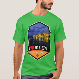 T-shirt La baie de Malte St Pauls