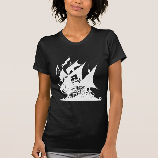 T-shirt La baie de pirate (Devant)