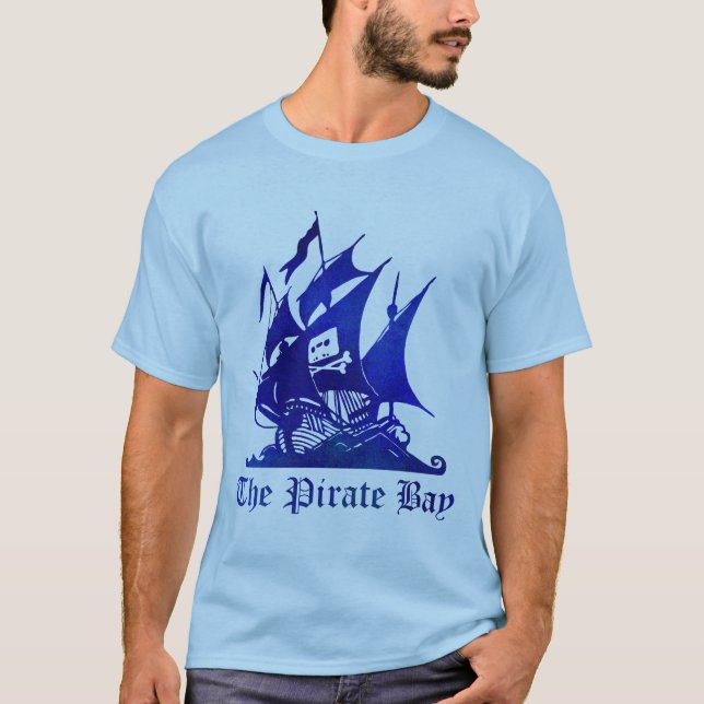 T-shirt La baie de pirate (Devant)