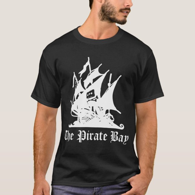 T-shirt La baie de pirate (Devant)