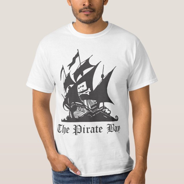 T-shirt La baie de pirate (Devant)