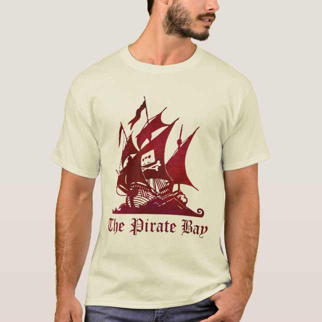 T-shirt La baie de pirate (Devant)