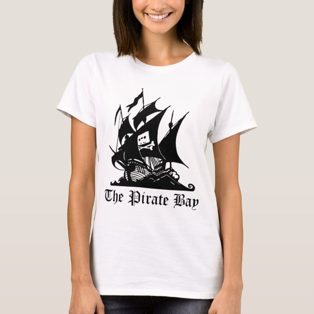 T-shirt La baie de pirate (Devant)