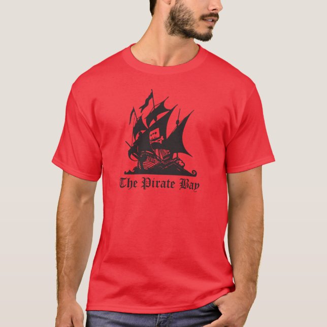 T-shirt La baie de pirate (Devant)