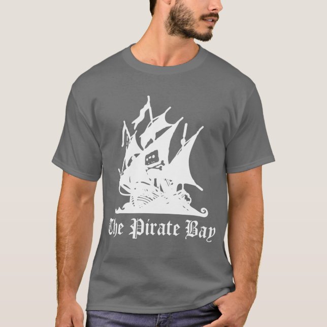 T-shirt La baie de pirate (Devant)
