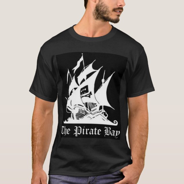 T-shirt La baie de pirate (Devant)