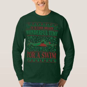 T-SHIRT LA BAIGNADE DE NOËL AMUSANTE CITE UN PEU PLUS DOU