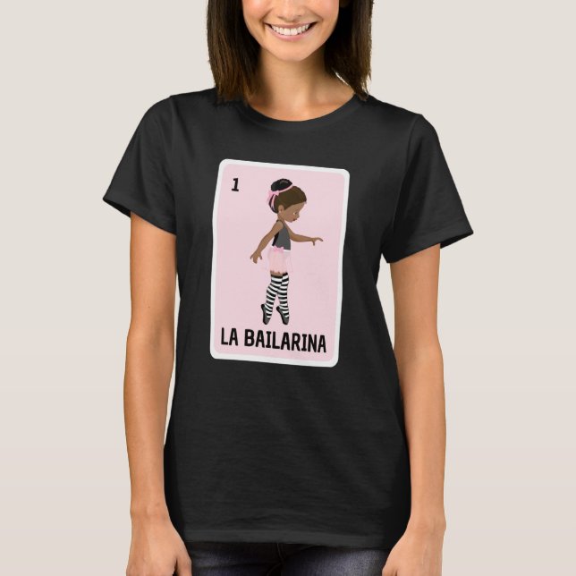 T-shirt La Bailarina Ballet Loterie simple costume Matchi (Devant)