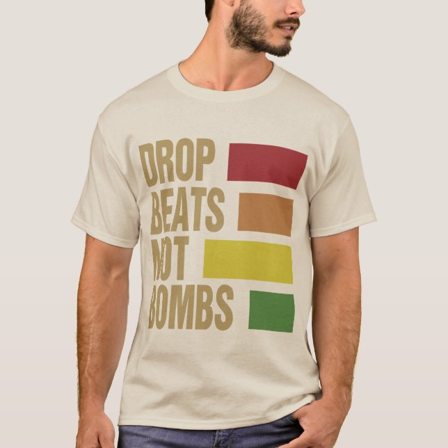 T-shirt La baisse bat pas des bombes (Devant)