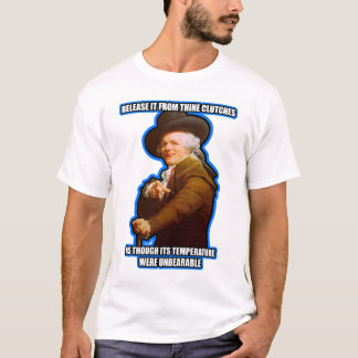 T-shirt La baisse qu'il l'aiment est coup sec et dur