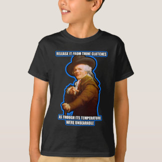 T-shirt La baisse qu'il l'aiment est coup sec et dur