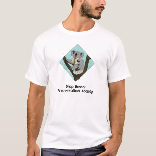 T-shirt La baisse soutient la société de conservation