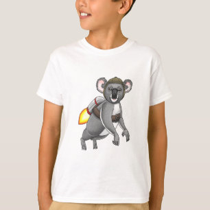 T-shirt La balade en réacteur de Koala fusée