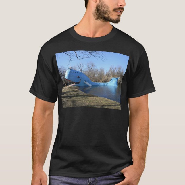 T-shirt La baleine bleue de Catoosa (Devant)