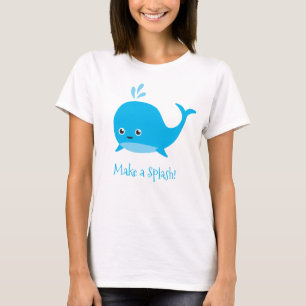 T-shirt La baleine mignonne de bébé font sensation