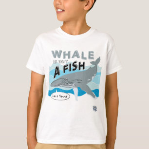 T-shirt La baleine n'est pas un poisson