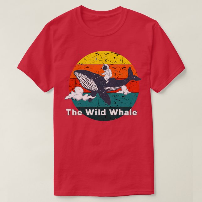 T-shirt La baleine sauvage (Design devant)