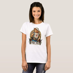 T-shirt La bande de la jeune mariée de cow-girl