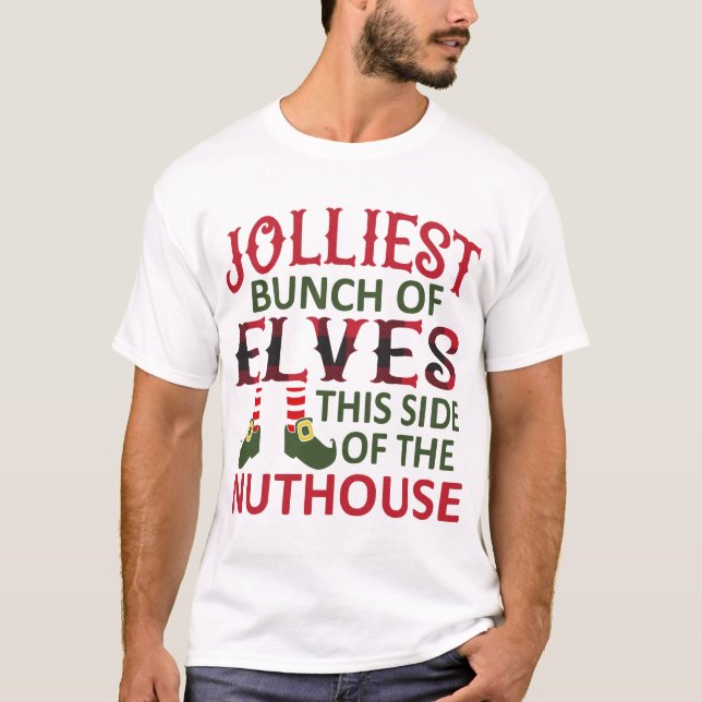 T-shirt La bande de lutins la plus joyeuse de ce côté-ci d (Devant)