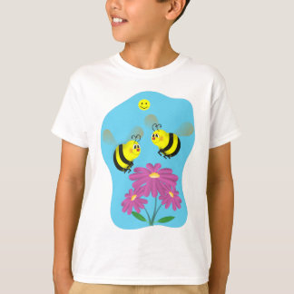 T-shirt La bande dessinée gaffent des abeilles