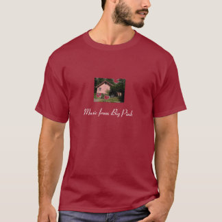T-shirt La bande, musique de grand rose