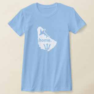T-shirt La Barbade est ma maison