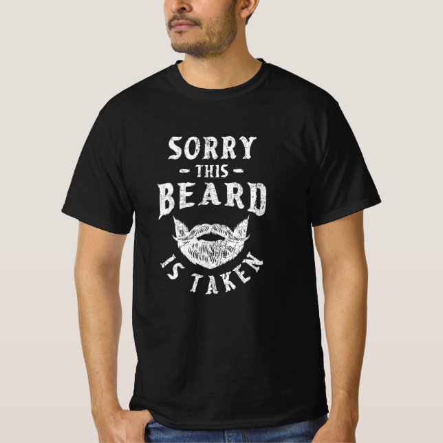 T-shirt La Barbe Déplore Que Cette Barbe Soit Prise (Devant)