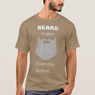 T-shirt La barbe la cultive avec fierté 4