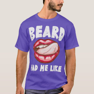T-shirt La Barbe M'Avait Léke Drôle Cadeau De La Barbe Pou