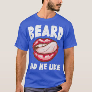 T-shirt La Barbe M'Avait Léke Drôle Cadeau De La Barbe Pou