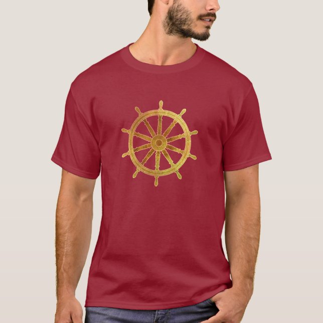 T-shirt La barre du bateau (Devant)