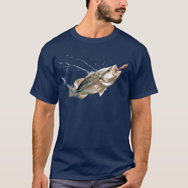 T-shirt la basse de large ouverture sautent (Devant)