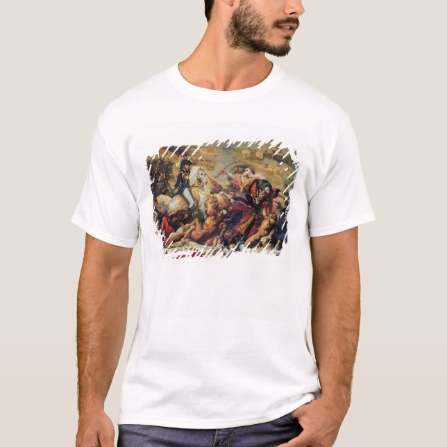 T-shirt La bataille d'Aboukir, le 25 juillet 1799 (Devant)