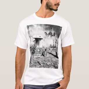 T-shirt La bataille de l'image de Marshall Islands_War