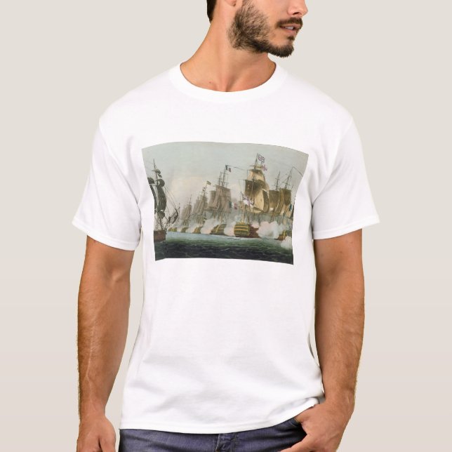 T-shirt La bataille de Trafalgar, le 21 octobre 1805, (Devant)