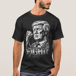 T-shirt La bataille électorale Donald American