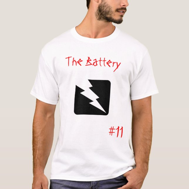T-shirt La batterie (Devant)