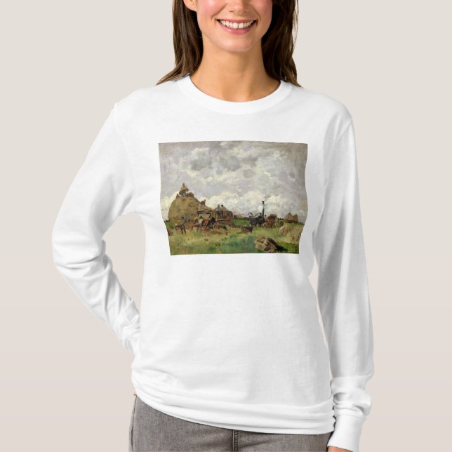 T-shirt La batteuse (Devant)