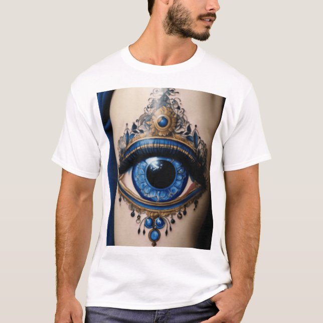 T-shirt La beauté dans chaque ligne" (Devant)