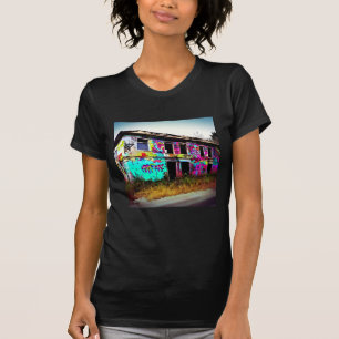 T-shirt La beauté dans la destruction Maison abandonnée