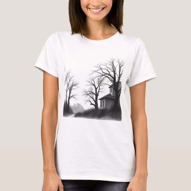 T-shirt la beauté de la nature (Devant)