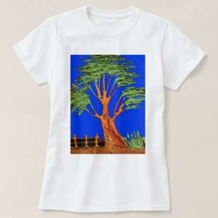 T-shirt La beauté de l'acacia en Afrique : Serengeti Seren