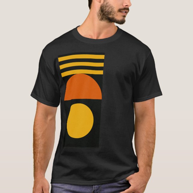 T-shirt La beauté des figures géométriques (Devant)