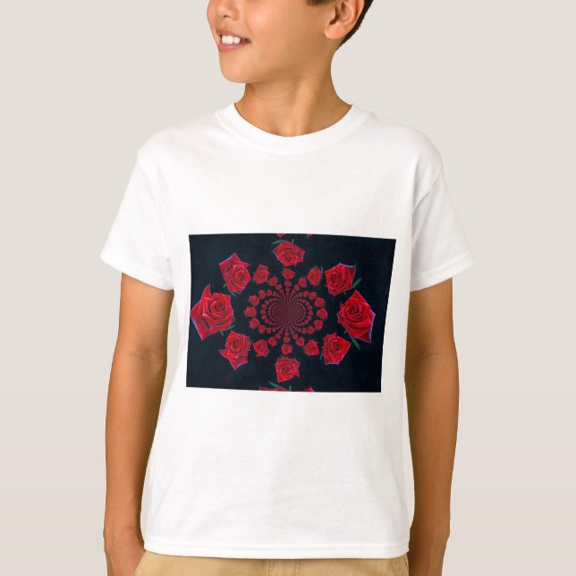 T-shirt La beauté des Roses : Imaginaire floral (Devant)