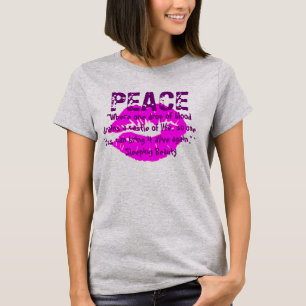 T-shirt La beauté dormante pour la paix -