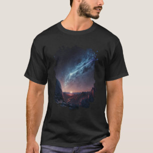 T-shirt La beauté du ciel nocturne chez les astéroïdes