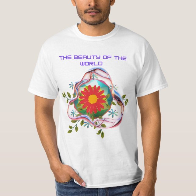 T-shirt la beauté du monde (Devant)